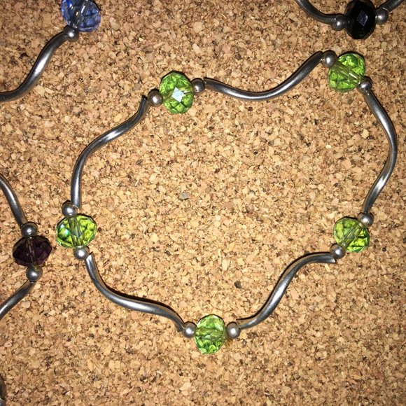 Set of 4 Stackable Bracelets - Picture 4 of 8